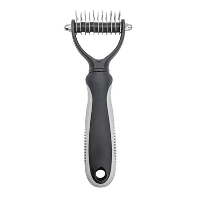 🐾 Pet Deshedding Brush ✂️ Hair Remover & Knot Cutter for Cats & Dogs