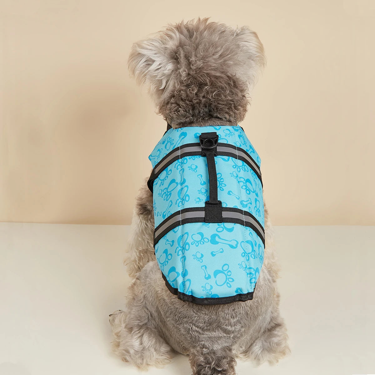 🦺🐶 Reflective Dog Life Jacket Adjustable Swim Vest for Large Dogs