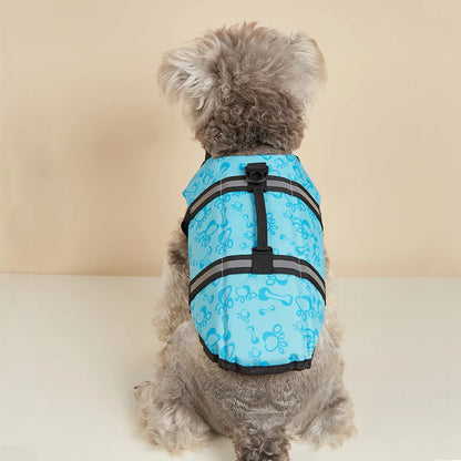🦺🐶 Reflective Dog Life Jacket Adjustable Swim Vest for Large Dogs