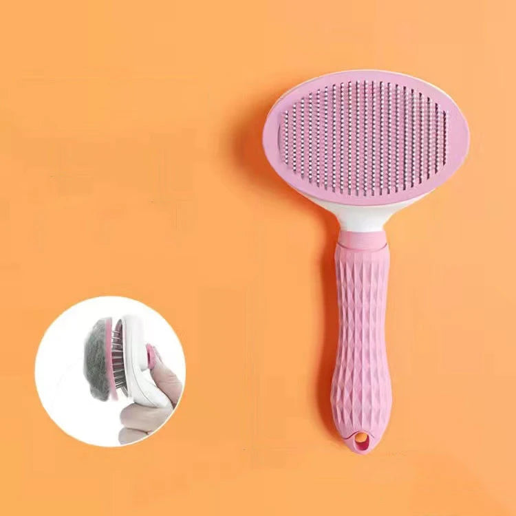 🐾 Pet Grooming Brush & Comb ✨ For Cats & Dogs (Long Hair Care)