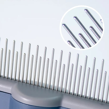 😺🐾 Cat Grooming Brush Hair Removal & Massage Comb