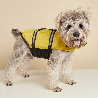 🦺🐶 Reflective Dog Life Jacket Adjustable Swim Vest for Large Dogs