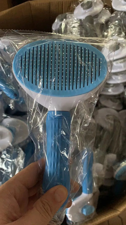 🐾 Pet Grooming Brush & Comb ✨ For Cats & Dogs (Long Hair Care)