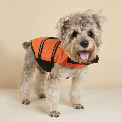 🦺🐶 Reflective Dog Life Jacket Adjustable Swim Vest for Large Dogs