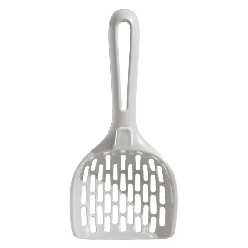 😺🐾 Plastic Cat Litter Scoop Self-Cleaning Shovel with Base