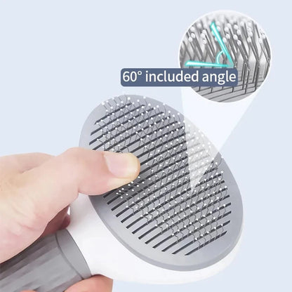 🐾 Stainless Steel Pet Brush & Comb  Grooming for Cats & Dogs