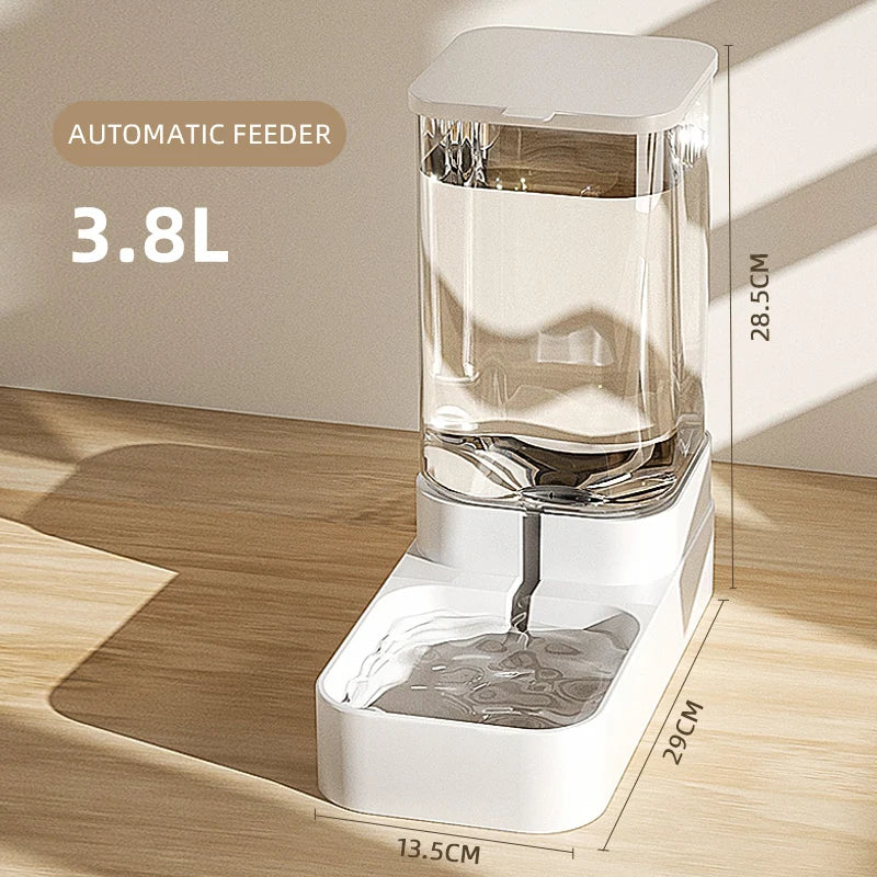 🐾 HOOPET Automatic Pet Feeder 💧🍲  Food & Water Dispenser for Cats & Dogs