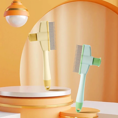 😺🐾 Cat Grooming Brush Hair Removal & Massage Comb