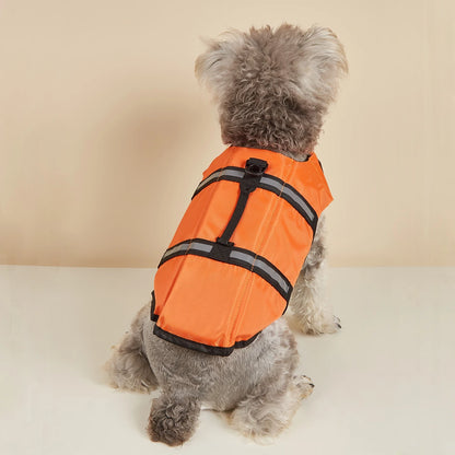 🦺🐶 Reflective Dog Life Jacket Adjustable Swim Vest for Large Dogs