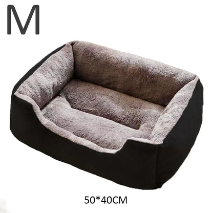 🐾 Cozy Pet Bed 🛏️  Soft Cushion House for Cats & Dogs