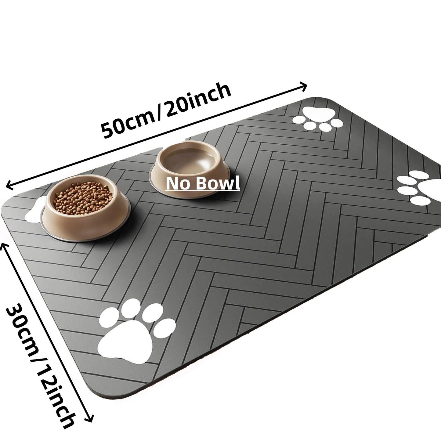 🐾 Pet Feeding Mat 🧼💧 Absorbent & Waterproof Placemat