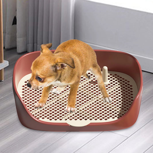 🐶 Dog Potty Trainer 🚽✨ Portable Anti-Splash Toilet for Pets