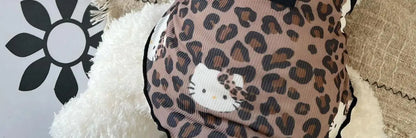 🐾👕 Leopard-Print Pet Vest Summer 2025 Trendy Clothes for Cats & Dogs