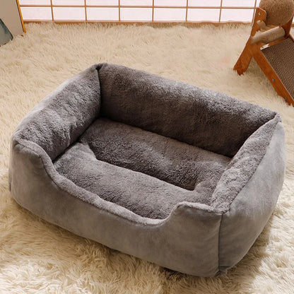 🐾 Cozy Pet Bed 🛏️  Soft Cushion House for Cats & Dogs