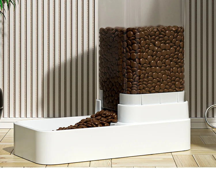 😺🐾 Automatic Cat & Dog Feeder Food & Water Dispenser