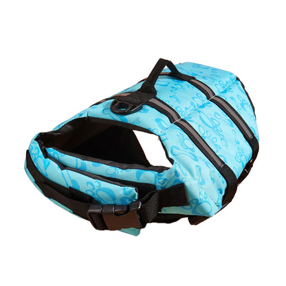 🦺🐶 Reflective Dog Life Jacket Adjustable Swim Vest for Large Dogs