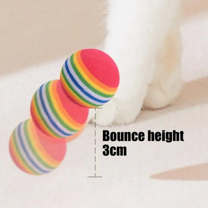🌈 Pet Toy Balls 🎾🐾 Interactive Play for Cats & Dogs