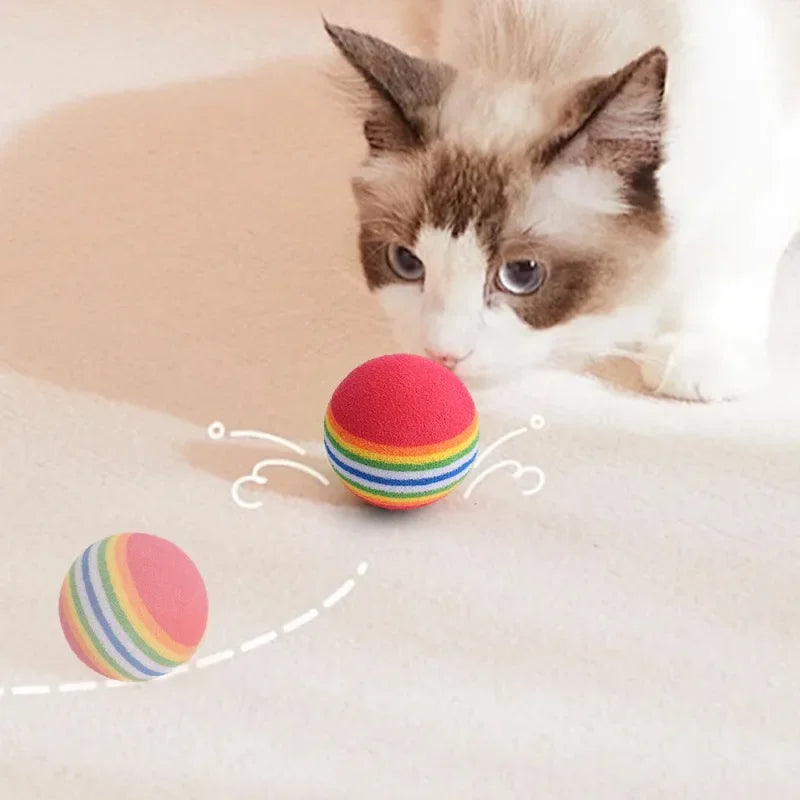 🌈 Pet Toy Balls 🎾🐾 Interactive Play for Cats & Dogs