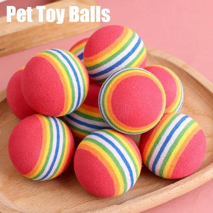🌈 Pet Toy Balls 🎾🐾 Interactive Play for Cats & Dogs