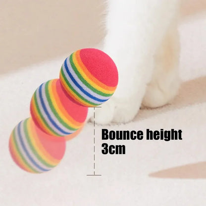 🌈 Pet Toy Balls 🎾🐾 Interactive Play for Cats & Dogs