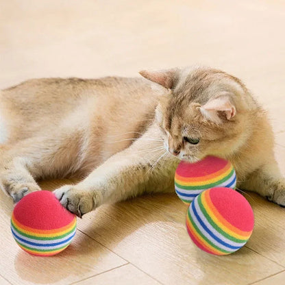 🌈 Pet Toy Balls 🎾🐾 Interactive Play for Cats & Dogs