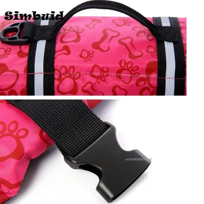 🦺🐶 Dog Life Jacket 🌊  Reflective, Safe & Adjustable Swim Vest