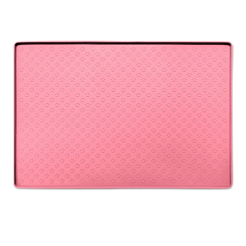 🐾 Silicone Pet Placemat Waterproof Feeding Mat for Cats & Dogs
