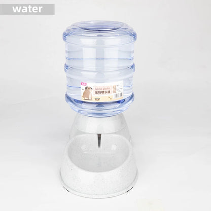🐾 Large Pet Feeder Bowl 🍲💧 Food & Automatic Water Dispenser