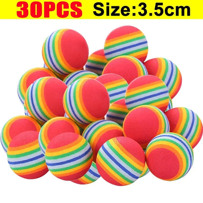 🌈 Pet Toy Balls 🎾🐾 Interactive Play for Cats & Dogs