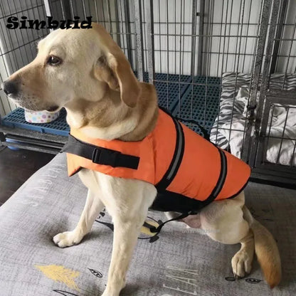 🦺🐶 Dog Life Jacket 🌊  Reflective, Safe & Adjustable Swim Vest