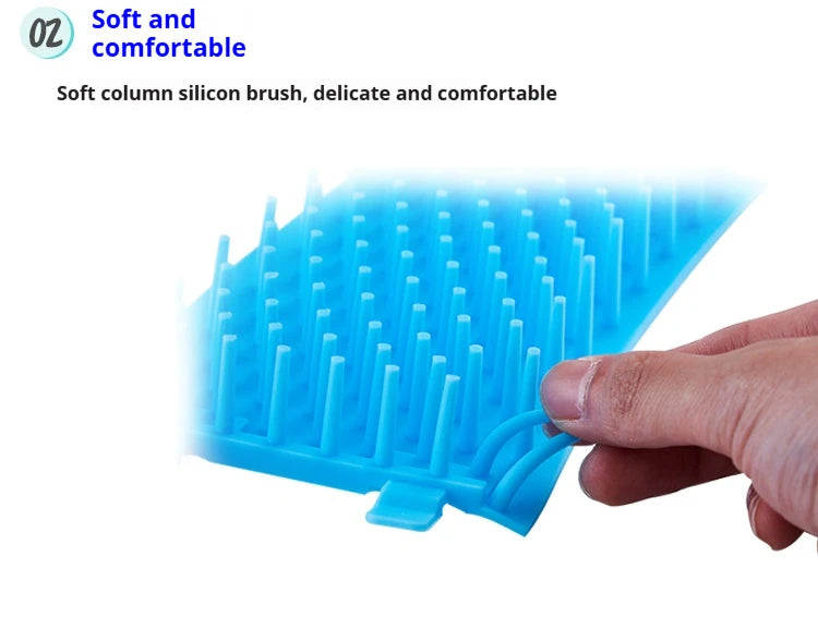 🐾 Portable Pet Paw Cleaner Silicone Foot Washer for Dogs & Cats