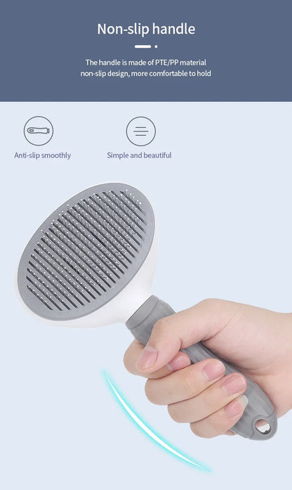 🐾 Stainless Steel Pet Brush & Comb  Grooming for Cats & Dogs