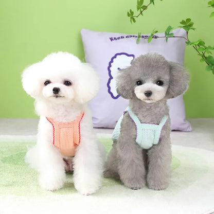 ☀️🐶 Summer Pet Vest Thin Strap Breathable Clothes for Small Dogs & Cats