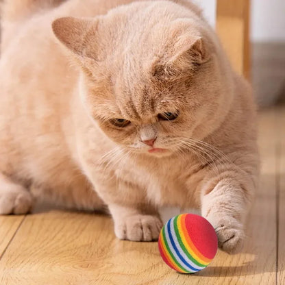 🌈 Pet Toy Balls 🎾🐾 Interactive Play for Cats & Dogs