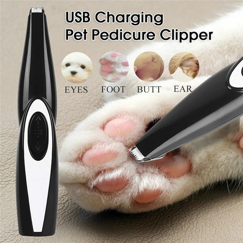 🐾 Electric Pet Clipper Kit ✂️🔋 Rechargeable Grooming Set for Dogs & Cats