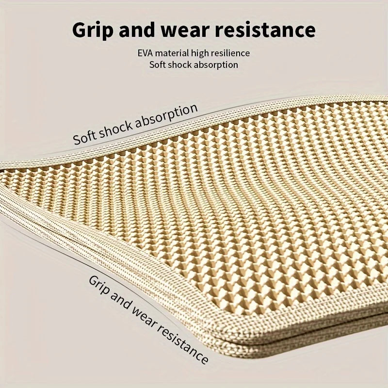🐾 Large Cat Litter Mat Honeycomb Waterproof Design