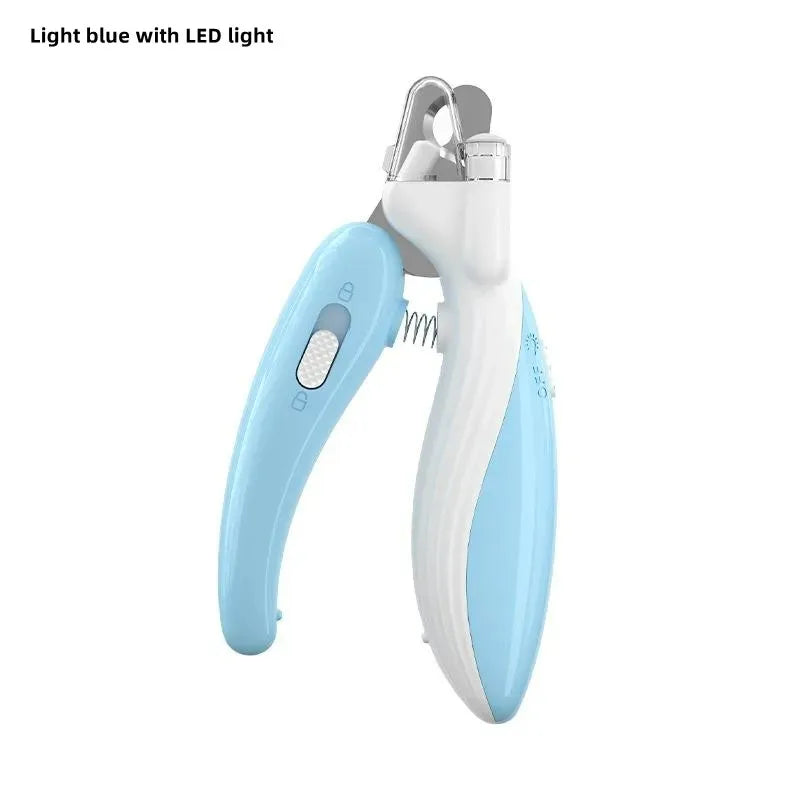 💅🐾 Pet Nail Clippers LED Electric Trimmer for Dogs & Cats