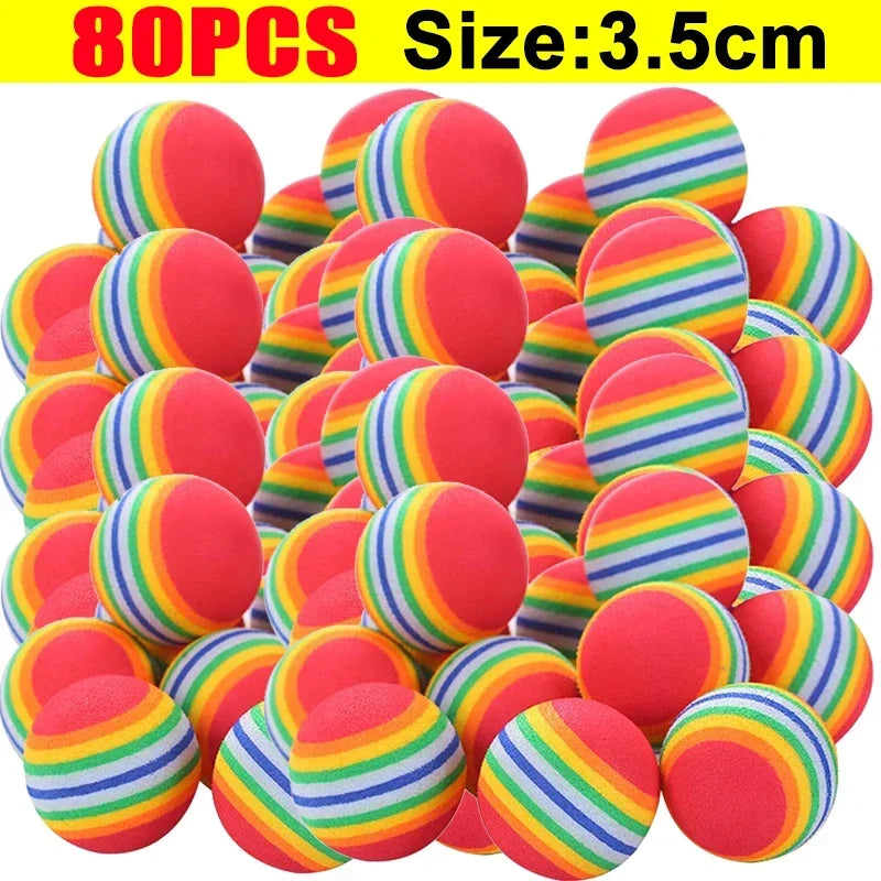 🌈 Pet Toy Balls 🎾🐾 Interactive Play for Cats & Dogs