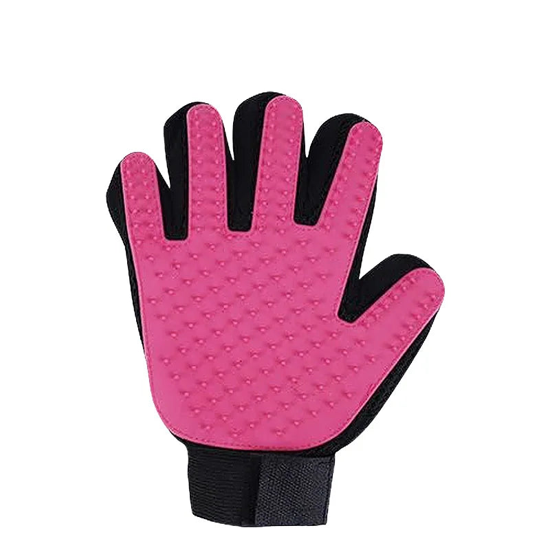 🧤🐾 Pet Hair Removal Gloves Grooming & Massage for Cats & Dogs
