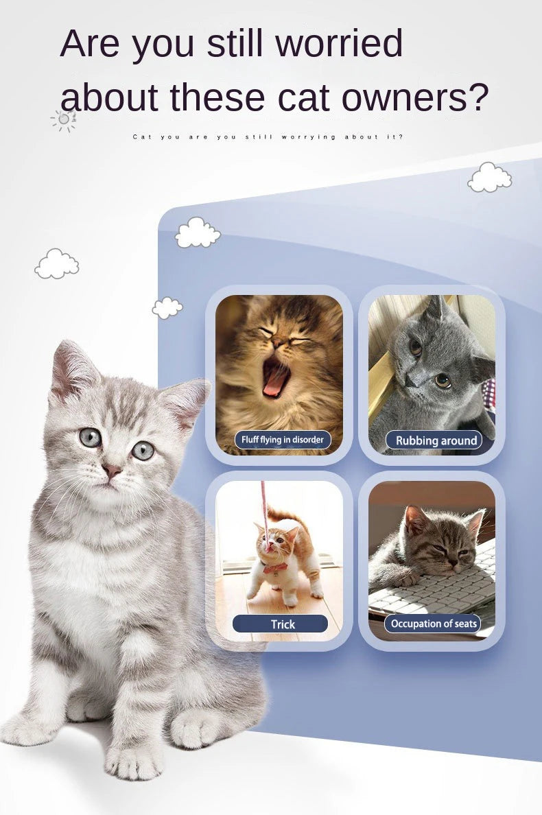 😺🐾 Cat Wall Corner Scratcher Self-Grooming Massager