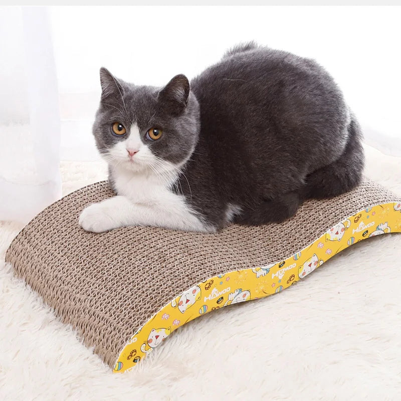 🐾 Cat Scratcher Bed 🛋️✨ Toy, Claw Sharpener & Sofa Cushion