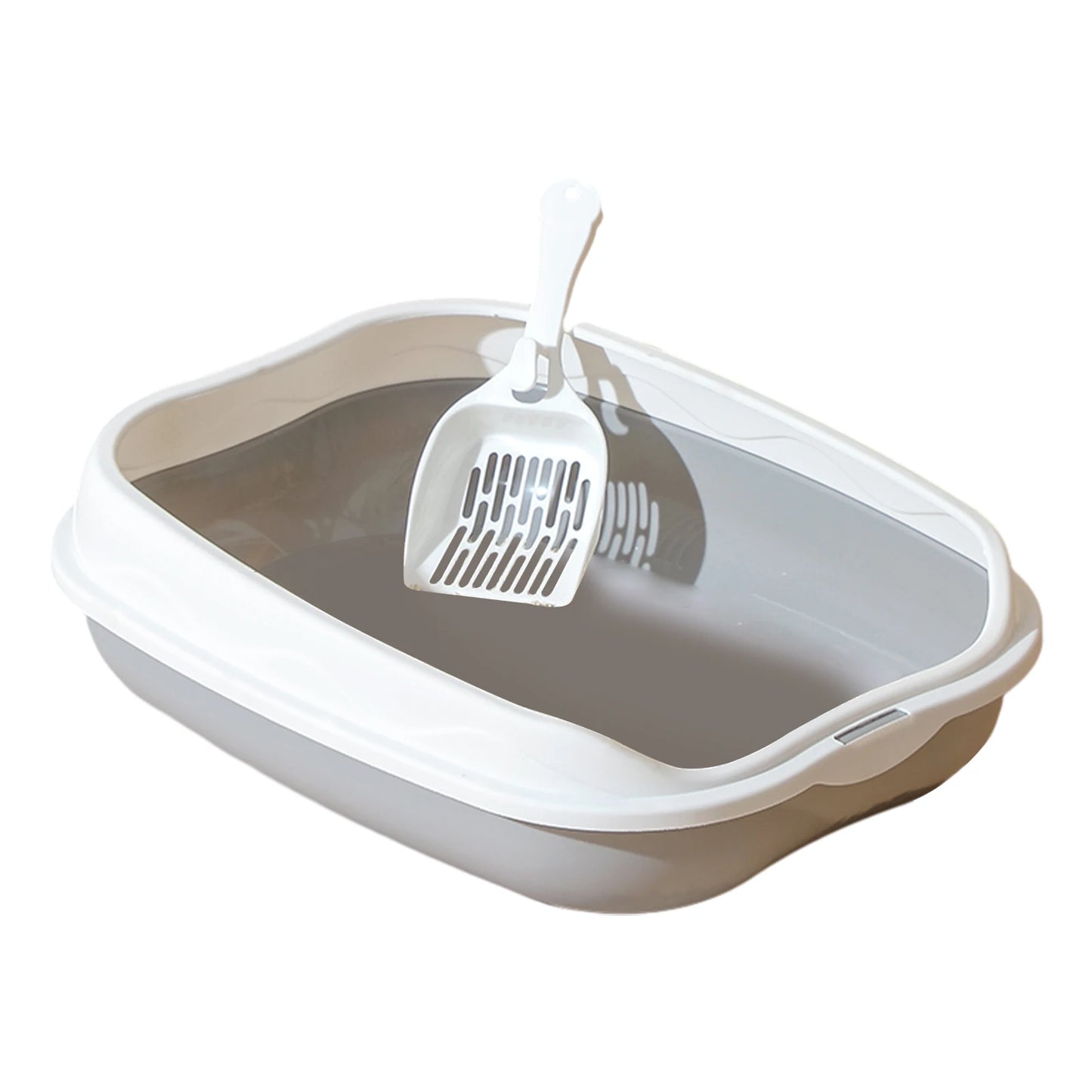😺 Semi-Enclosed Cat Litter Box 🚽✨ Spatter-Proof & Easy Clean