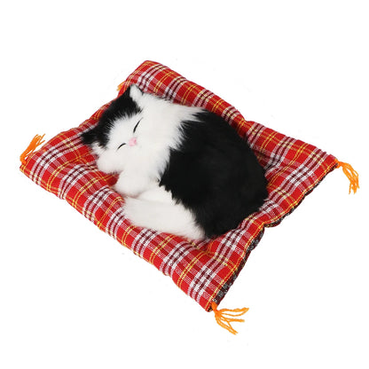 😺🧸 Plush Kitten Doll Cute Car & Home Decoration